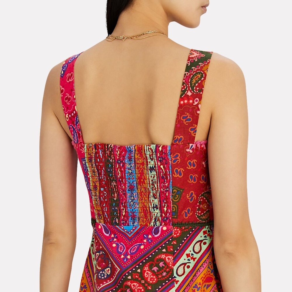 FARM Rio colorful bandana mini dress XS - Picture 9 of 16